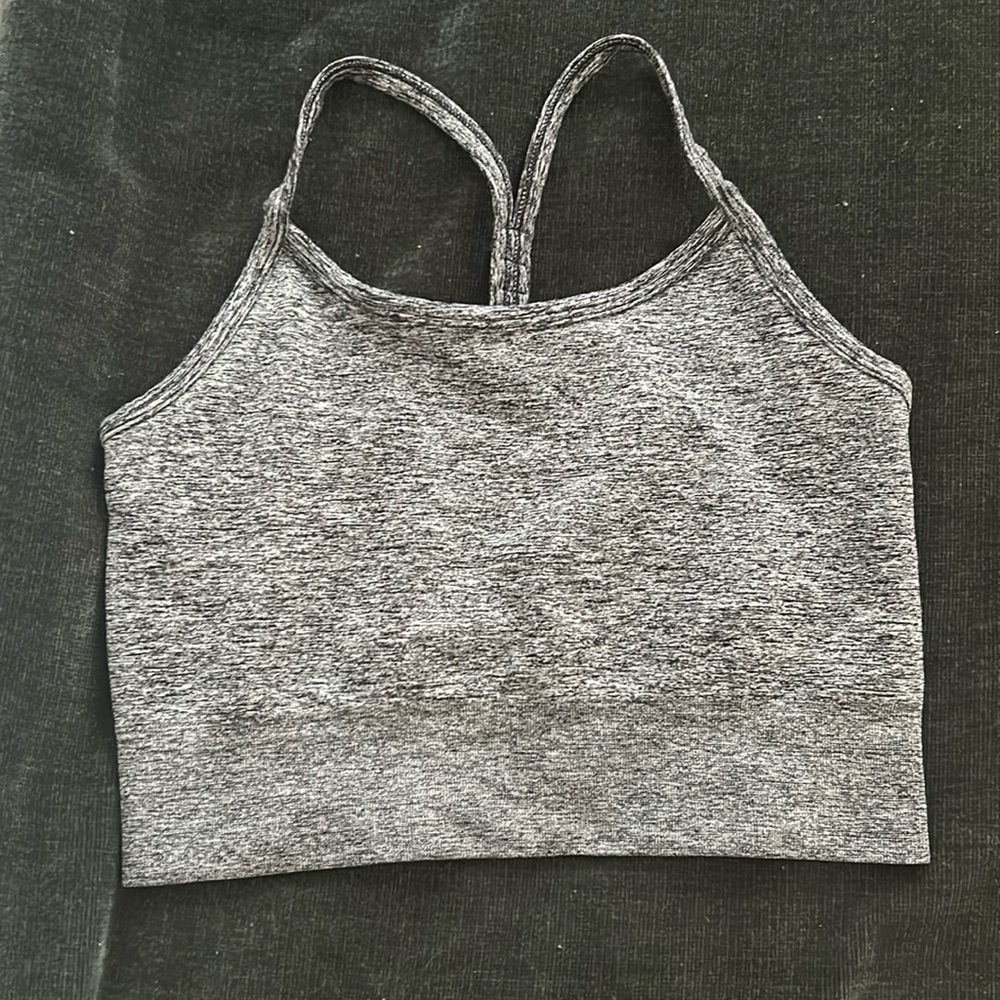 90 degree sports bra tank top super comfy soft stretchy supportive material